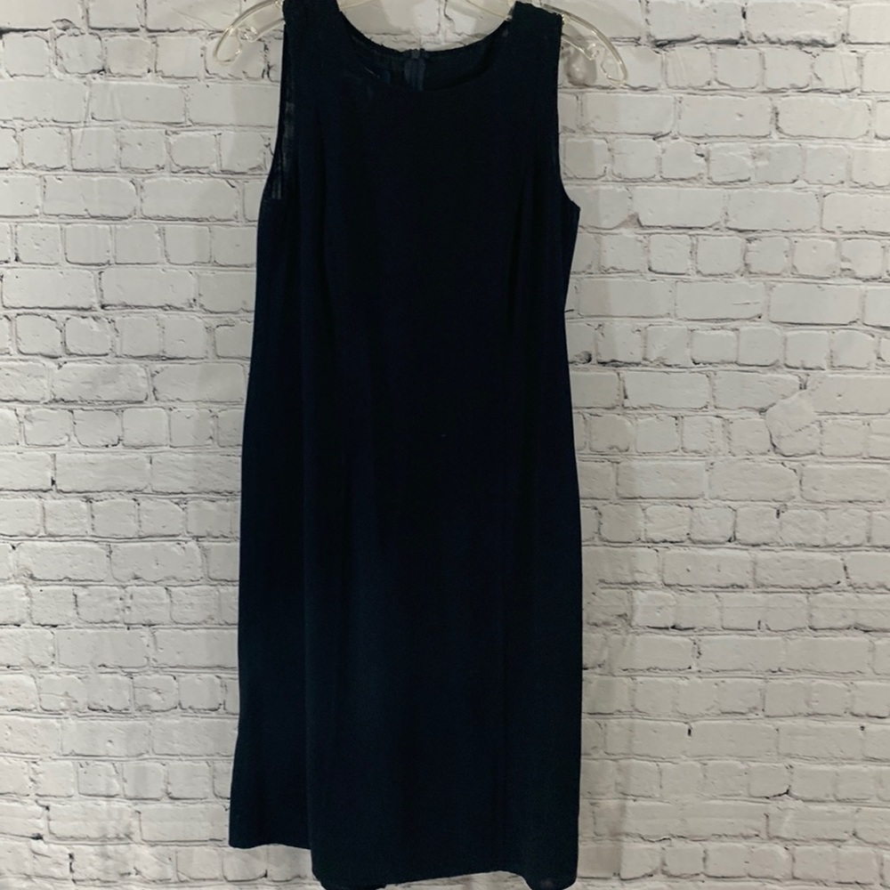 Piazza Sempione black dress size 42 (fits US 6)